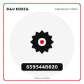 Genuine Mobis 659544B020  for Korean vehicles | D&U Korea