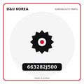 Genuine Mobis 663282J500  for Korean vehicles | D&U Korea