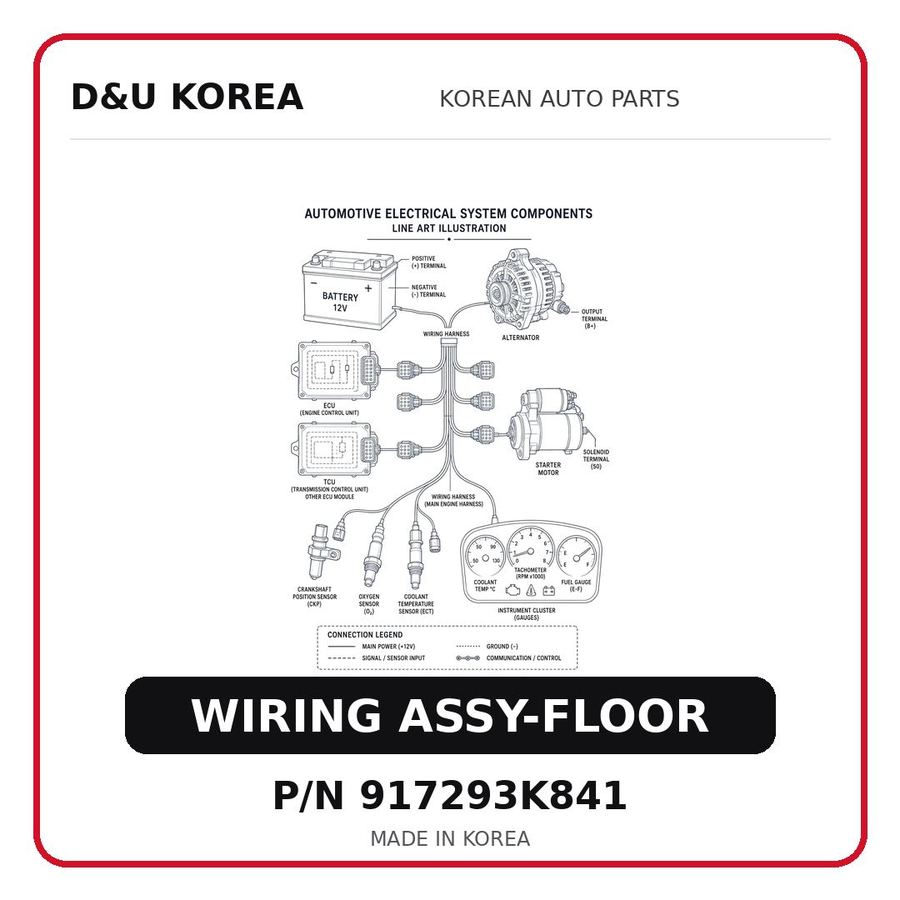 WIRING ASSY-FLOOR
