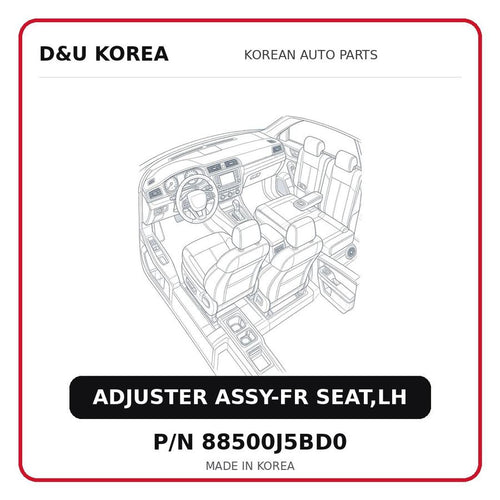 ADJUSTER ASSY-FR SEAT,LH