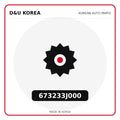 Genuine Mobis 673233J000  for Korean vehicles | D&U Korea