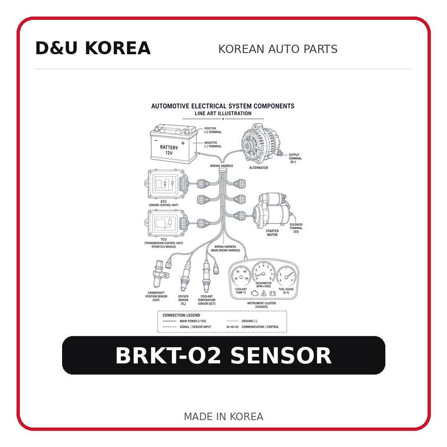BRKT-O2 SENSOR