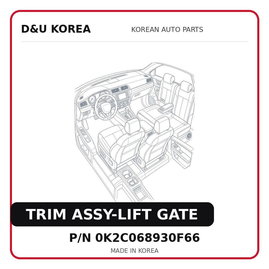 TRIM ASSY-LIFT GATE