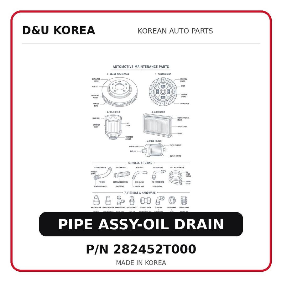PIPE ASSY-OIL DRAIN