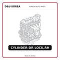 CYLINDER-DR LOCK,RH