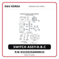 SWITCH ASSY-D.B.C