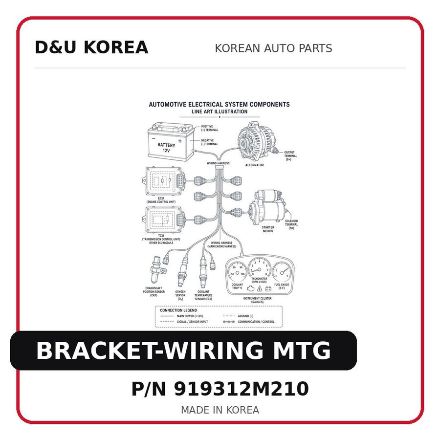 BRACKET-WIRING MTG