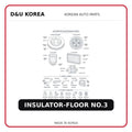 INSULATOR-FLOOR NO.3