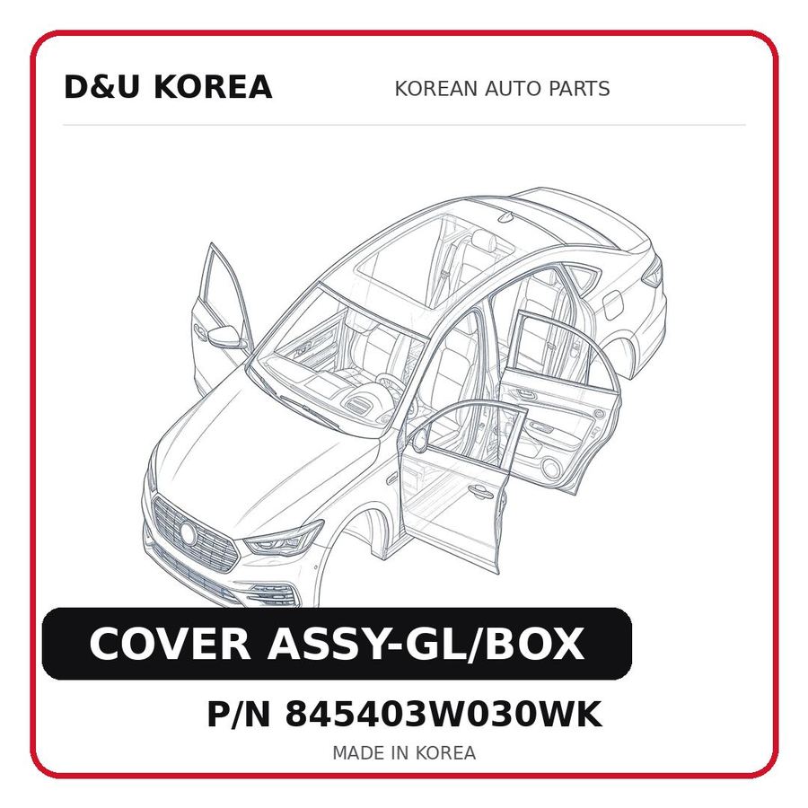 COVER ASSY-GL/BOX
