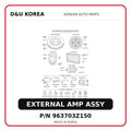 EXTERNAL AMP ASSY
