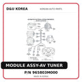 MODULE ASSY-AV TUNER