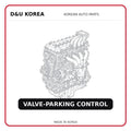 VALVE-PARKING CONTROL