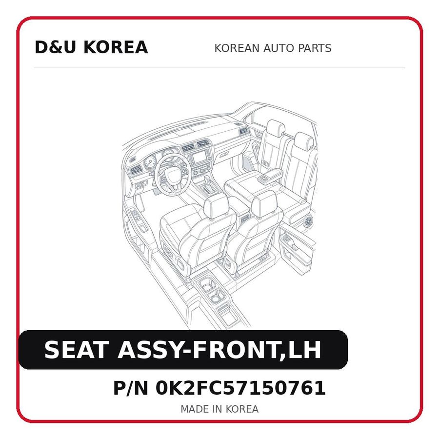SEAT ASSY-FRONT,LH