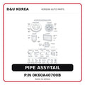 PIPE ASSY-TAIL