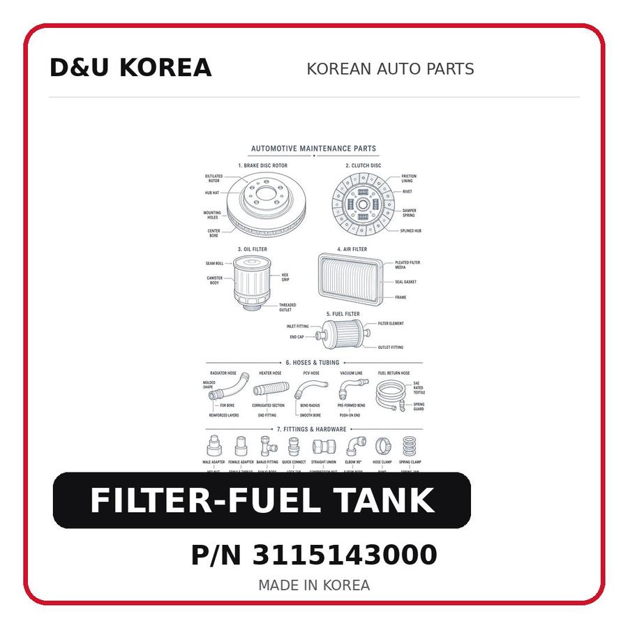 FILTER-FUEL TANK