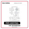 PIPE ASSY-TAIL