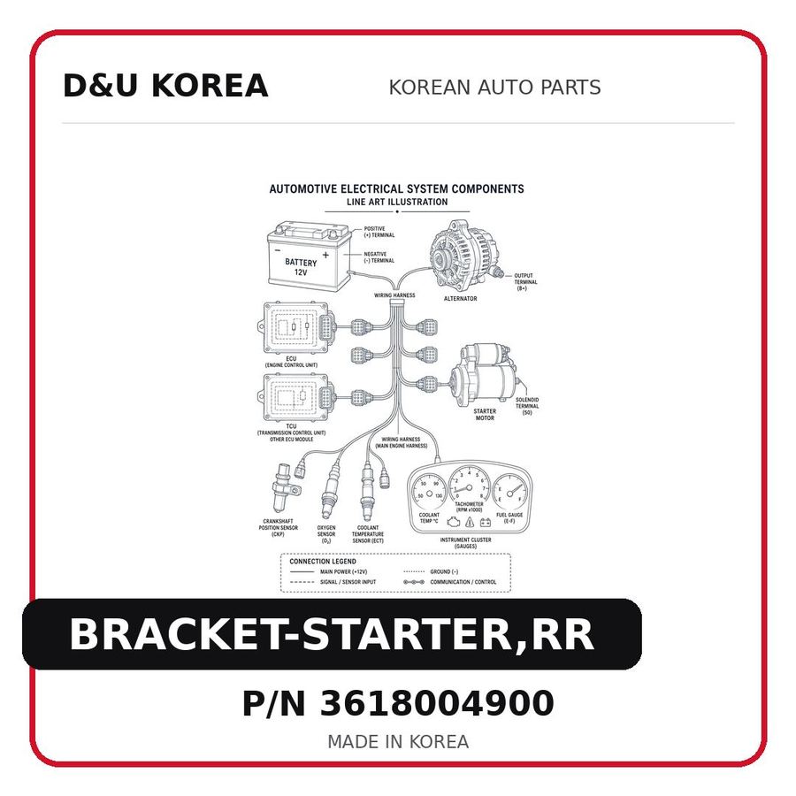 BRACKET-STARTER,RR