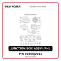 JUNCTION BOX ASSY-I/PNL