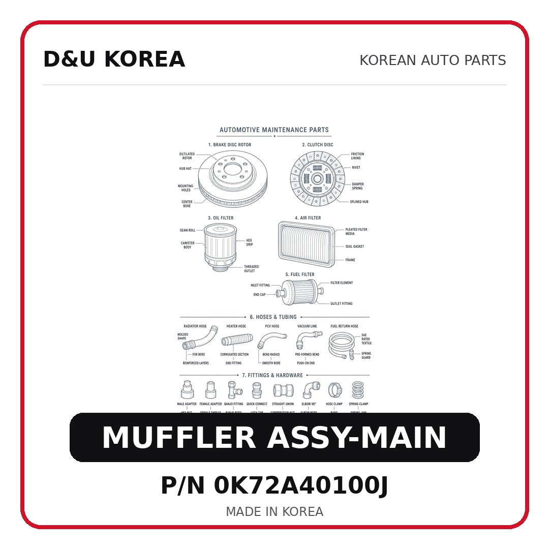 MUFFLER ASSY-MAIN