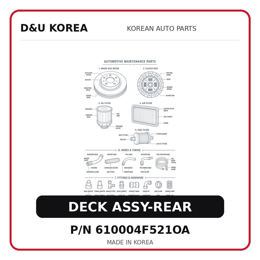 DECK ASSY-REAR