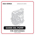 GUIDE-OIL PUMP