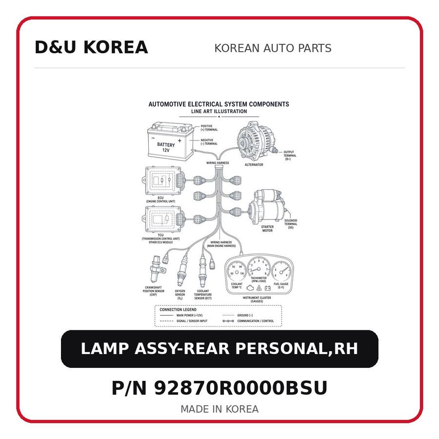 LAMP ASSY-REAR PERSONAL,RH