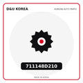 Genuine Mobis 711148D210  for Korean vehicles | D&U Korea