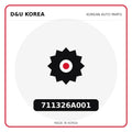 Genuine Mobis 711326A001  for Korean vehicles | D&U Korea