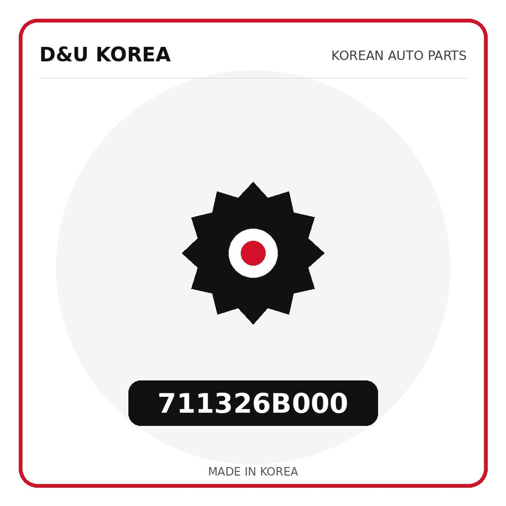 Genuine Mobis 711326B000  for Korean vehicles | D&U Korea