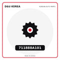 Genuine Mobis 711888A101  for Korean vehicles | D&U Korea
