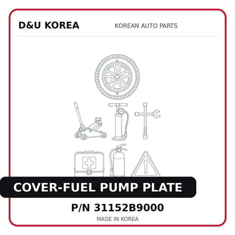COVER-FUEL PUMP PLATE