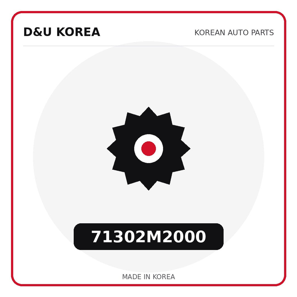 Genuine Mobis 71302M2000  for Korean vehicles | D&U Korea