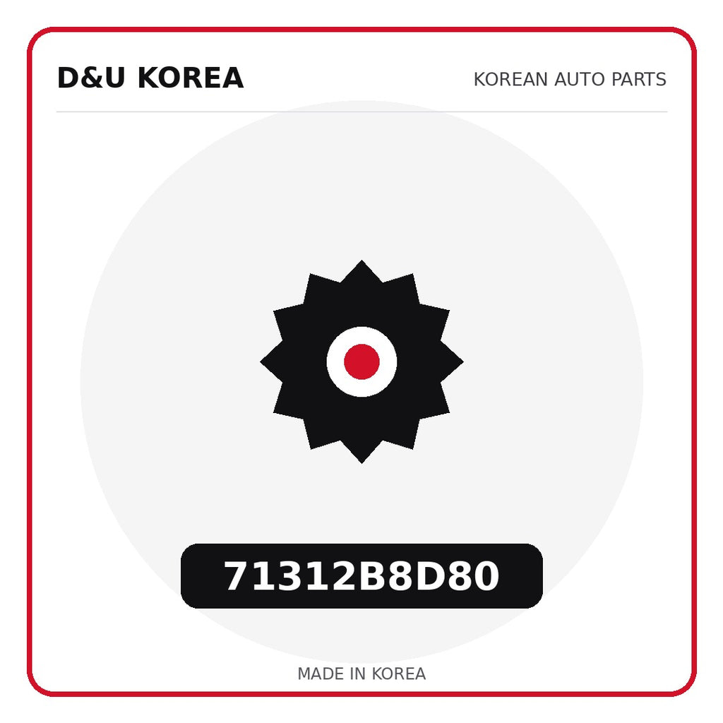 Genuine Mobis 71312B8D80  for Korean vehicles | D&U Korea