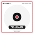 Genuine Mobis 713404A032  for Korean vehicles | D&U Korea