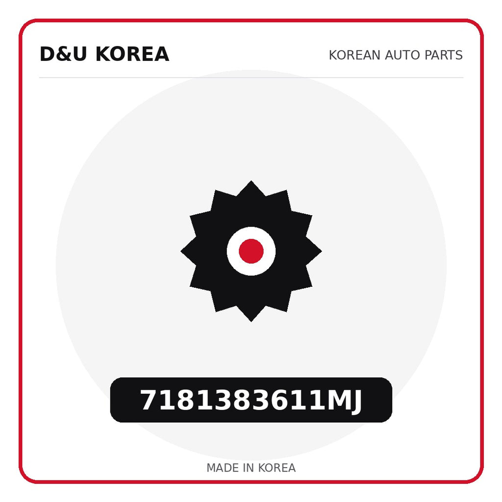 Genuine Mobis 7181383611MJ  for Korean vehicles | D&U Korea