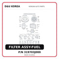 FILTER ASSY-FUEL