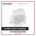 LEVER ASSY-CHANGE