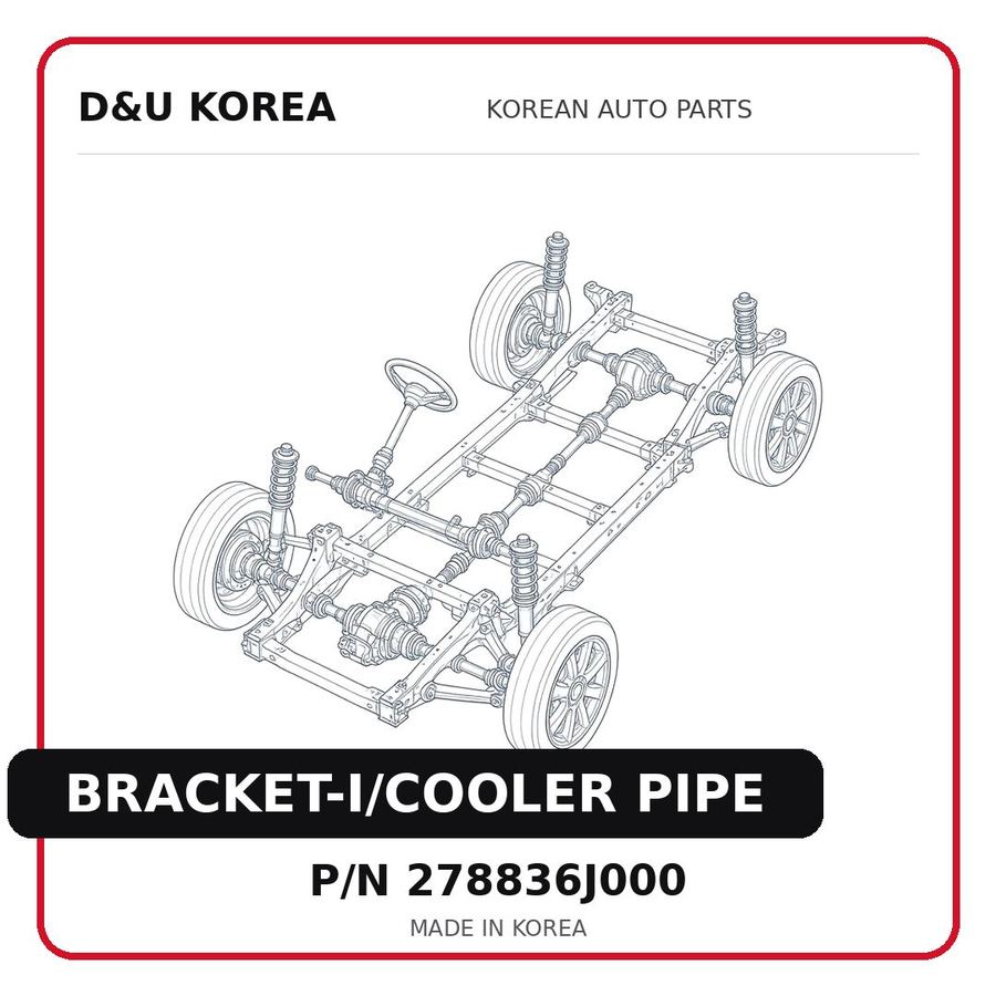 BRACKET-I/COOLER PIPE
