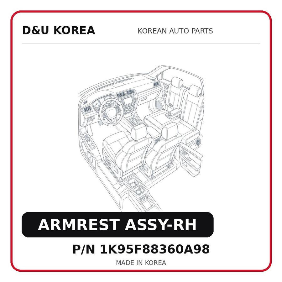 ARMREST ASSY-RH