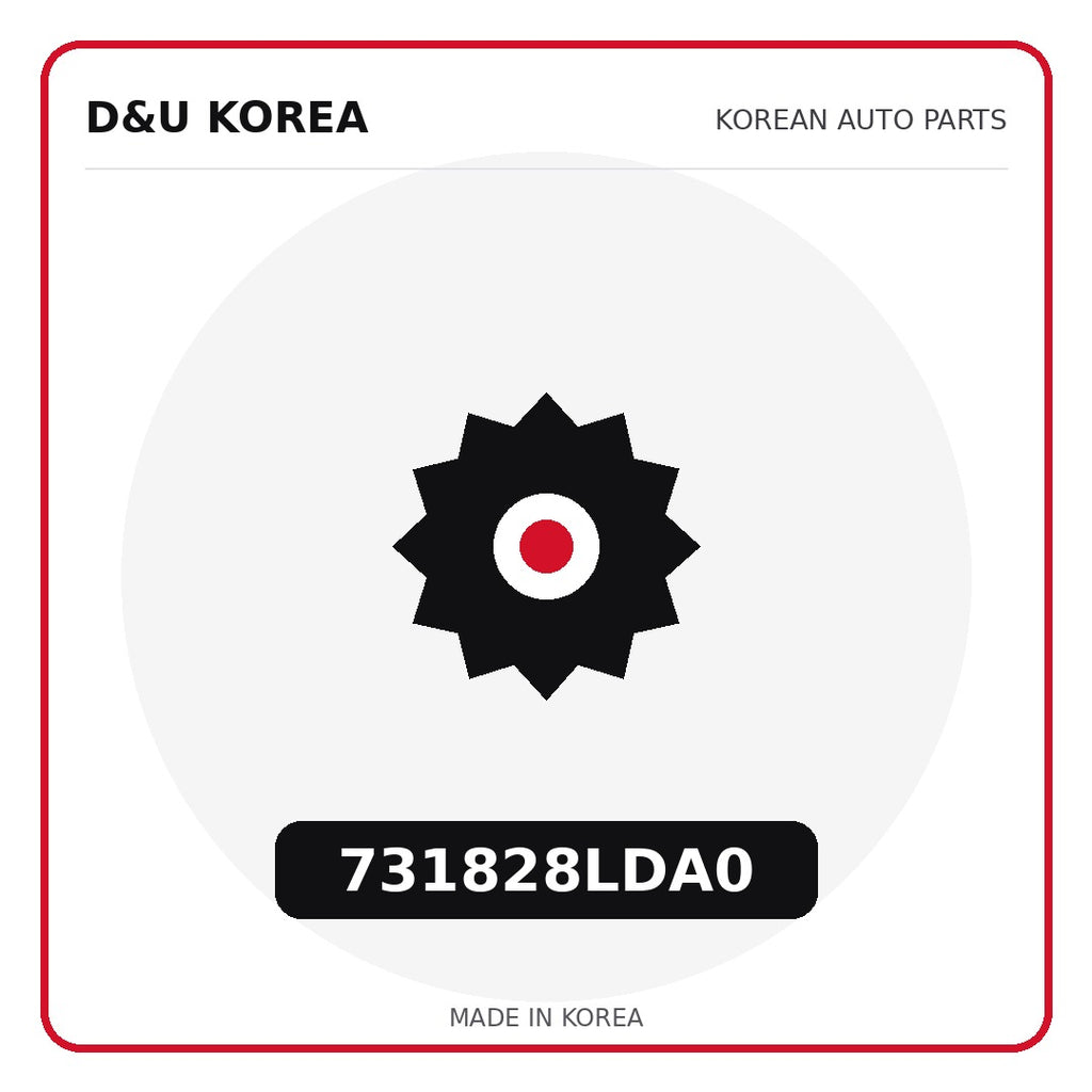Genuine Mobis 731828LDA0  for Korean vehicles | D&U Korea
