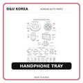 HANDPHONE TRAY