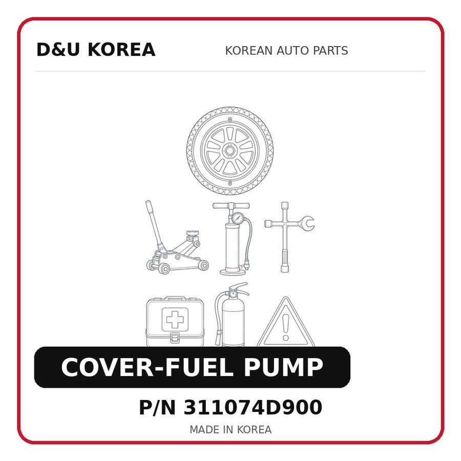 COVER-FUEL PUMP