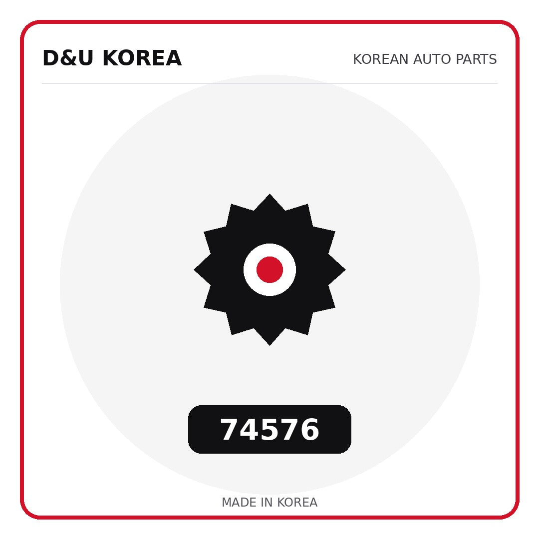 Genuine Mobis 74576  for Korean vehicles | D&U Korea