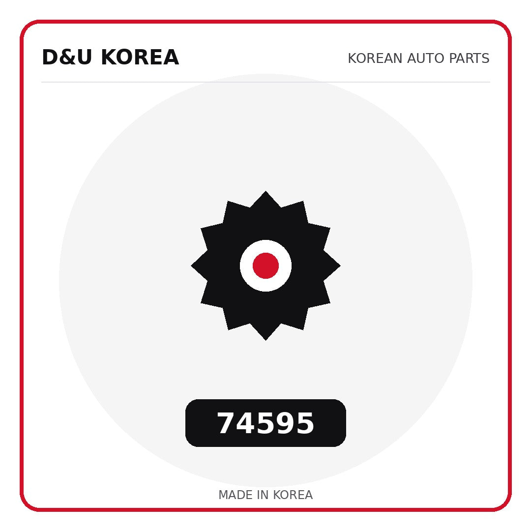 Genuine Mobis 74595  for Korean vehicles | D&U Korea