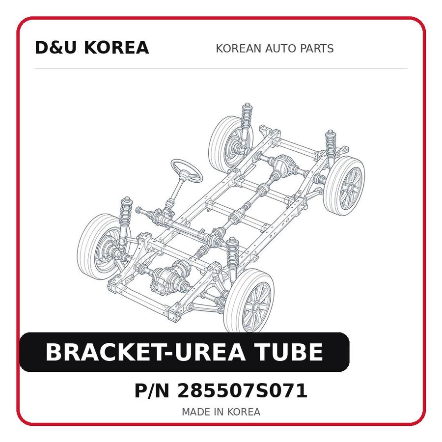 BRACKET-UREA TUBE