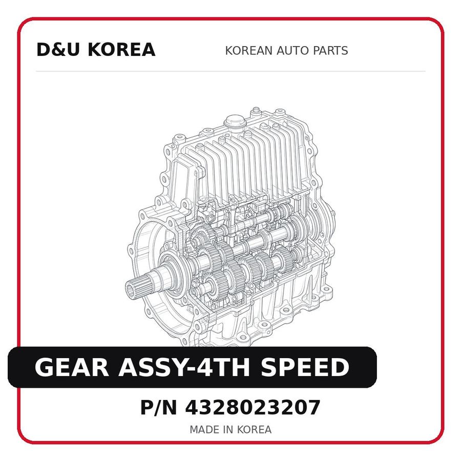 GEAR ASSY-4TH SPEED