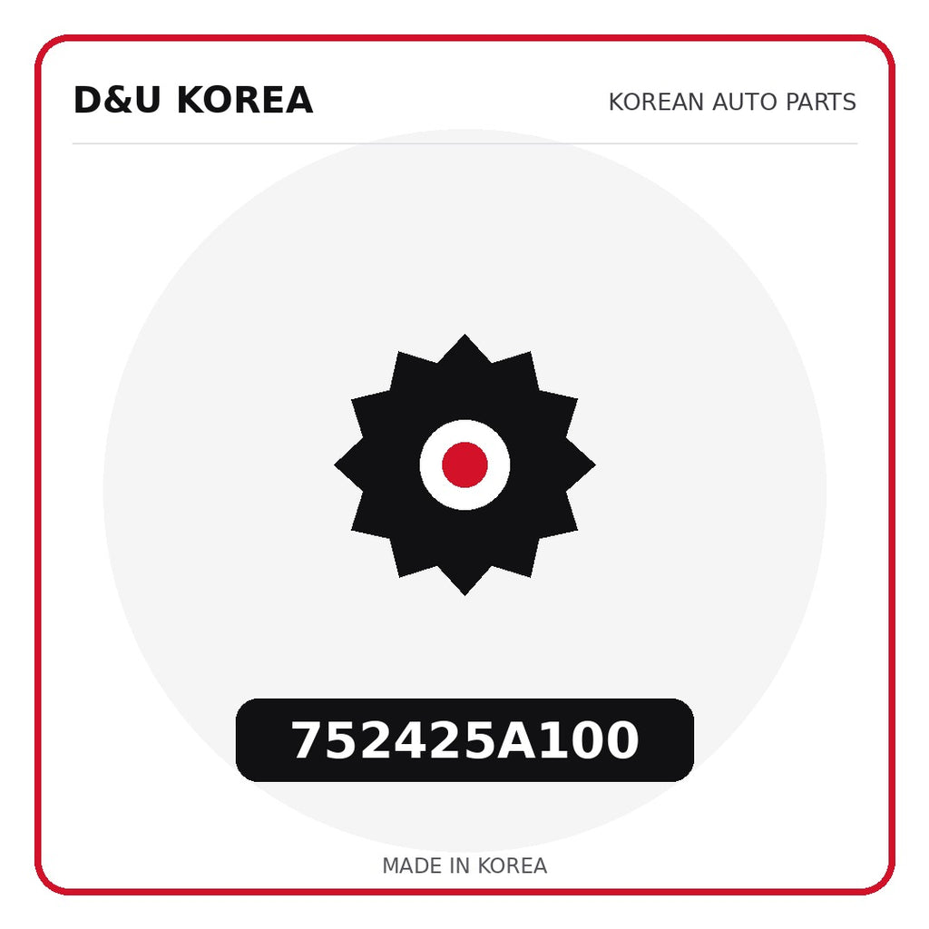 Genuine Mobis 752425A100  for Korean vehicles | D&U Korea