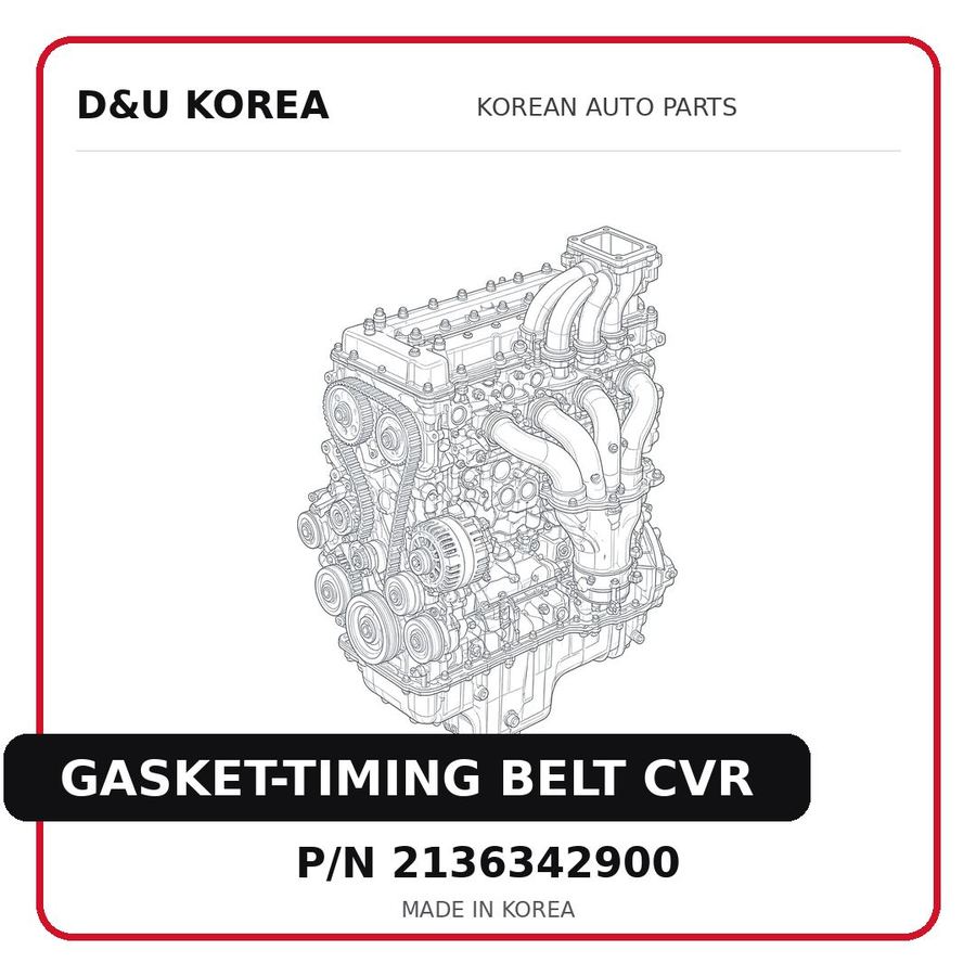 GASKET-TIMING BELT CVR