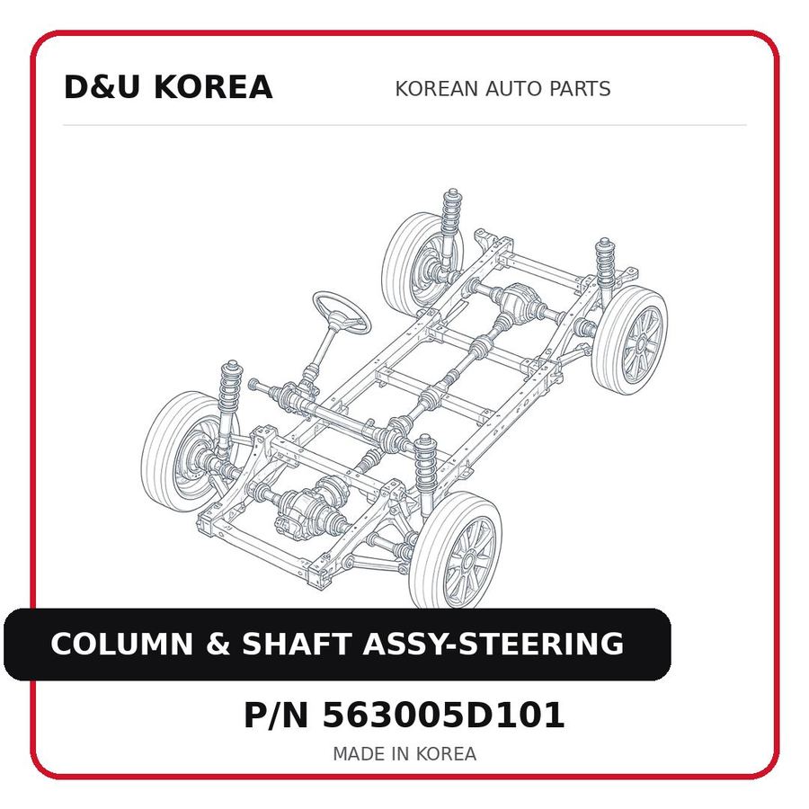 COLUMN & SHAFT ASSY-STEERING