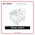 PEDAL SHAFT